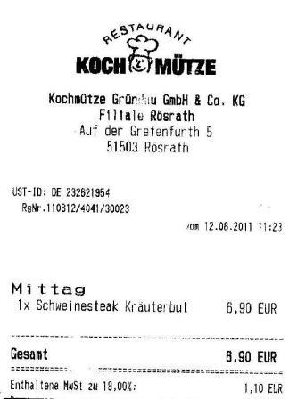 hnab Hffner Kochmtze Restaurant